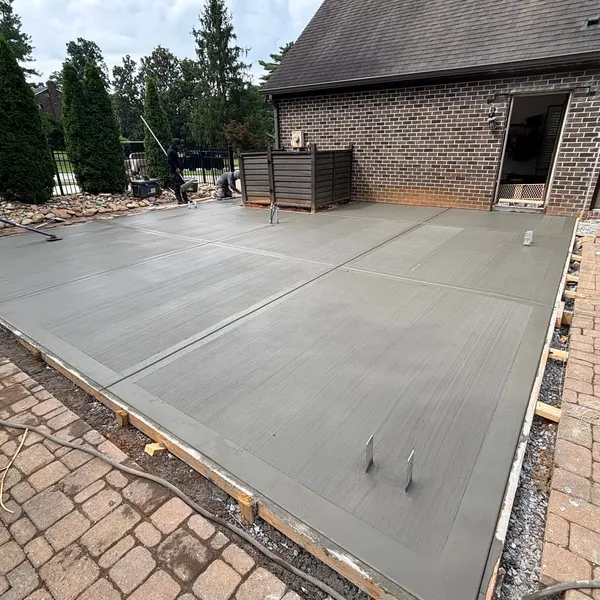 Recent concrete & hardscape project by Paramount, Knoxville TN