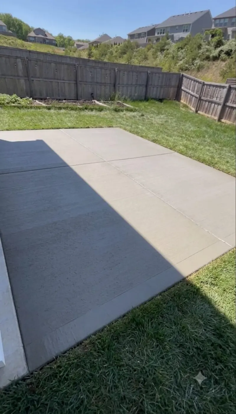 Hardin Valley Concrete Patio by Paramount Concrete & Hardscapes, Knoxville TN