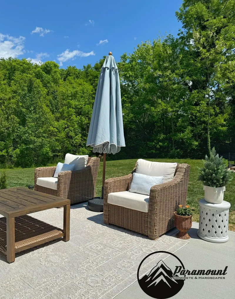 Maryville Concrete Patio by Paramount Concrete & Hardscapes, Knoxville TN