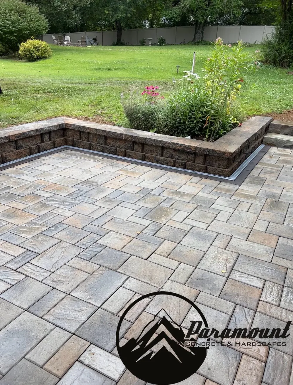 Paver Patio, Walkway & Steps in West Knoxville (near Lovell Rd) by Paramount Concrete & Hardscapes