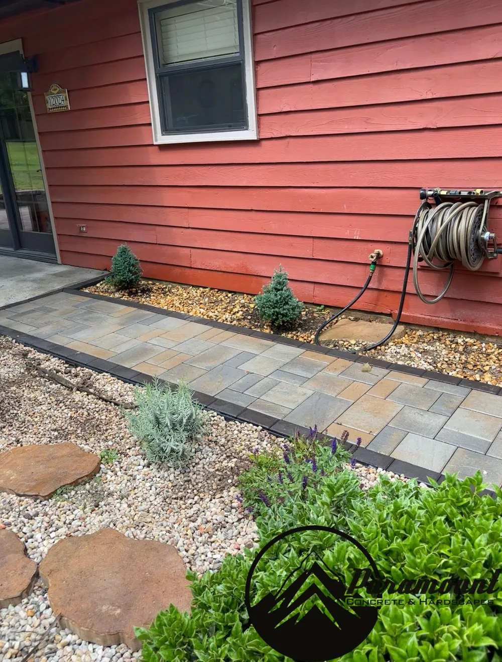 Paver Patio, Walkway & Steps in West Knoxville (near Lovell Rd) by Paramount Concrete & Hardscapes